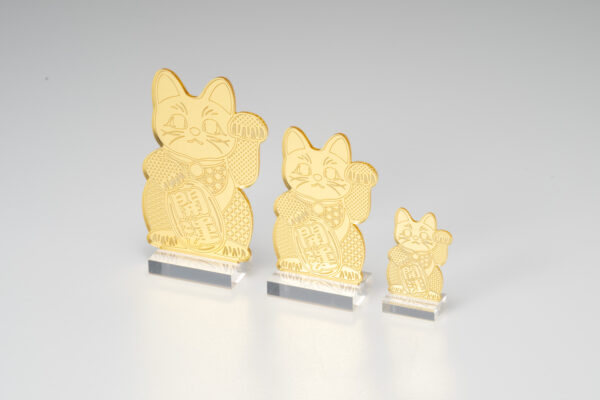 招き猫アクリルスタンド（大・中・小）