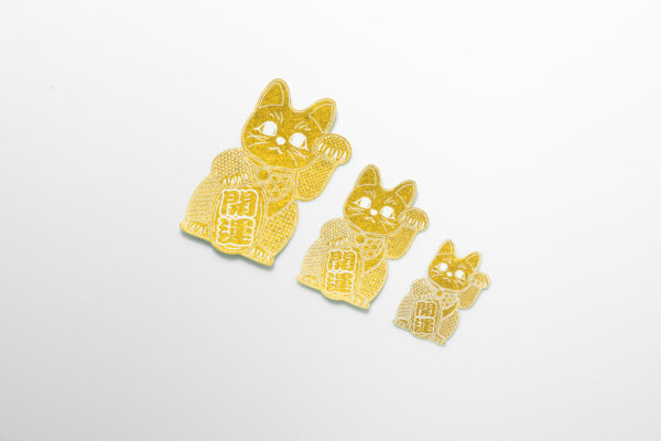 招き猫スマホシール